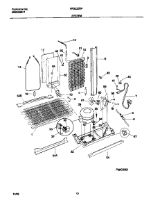 07 - System parts for Frigidaire Refrigerator FRS22ZRHD3 from AppliancePartsPros.com