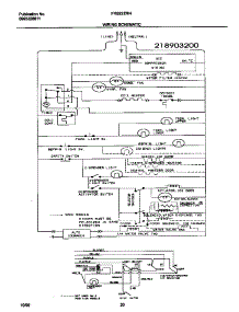 11 - Wiring Diagram parts for Frigidaire Refrigerator FRS22ZRHD3 from AppliancePartsPros.com
