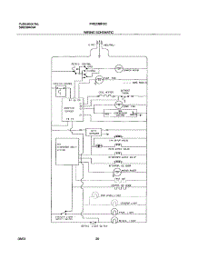 20 - Wiring Schematic parts for Frigidaire Refrigerator FRS23BH5CB1 from AppliancePartsPros.com