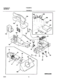 11 - Controls parts for Frigidaire Refrigerator FRS23BH5CQ0 from AppliancePartsPros.com