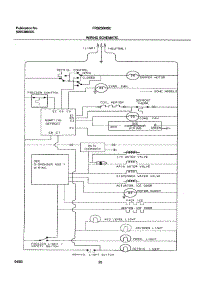 20 - Wiring Schematic parts for Frigidaire Refrigerator FRS23BH5CQ0 from AppliancePartsPros.com