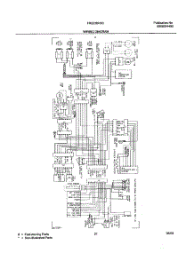 21 - Wiring Diagram parts for Frigidaire Refrigerator FRS23BH6CB1 from AppliancePartsPros.com