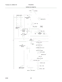 22 - Wiring Schematic parts for Frigidaire Refrigerator FRS23KF6EMA from AppliancePartsPros.com
