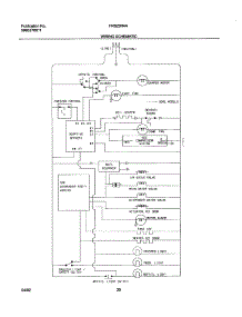 20 - Wiring Schematic parts for Frigidaire Refrigerator FRS23R4AB5 from AppliancePartsPros.com