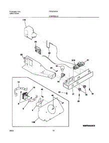 11 - Controls parts for Frigidaire Refrigerator FRS23W3AQ6 from AppliancePartsPros.com