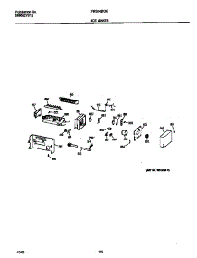 11 - Icemaker parts for Frigidaire Refrigerator FRS24BGGB2 from AppliancePartsPros.com