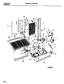 08 - Cooling System parts for Frigidaire Refrigerator FRS24WRBW1 from AppliancePartsPros.com
