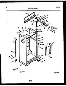 04 - Cabinet Parts parts for Frigidaire Refrigerator FPG21TPL0 from AppliancePartsPros.com