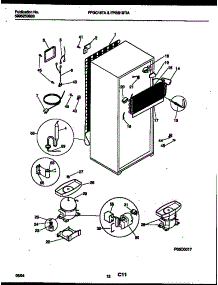 07 - System And Automatic Defrost Parts parts for Frigidaire Refrigerator FPGC18TAL1 from AppliancePartsPros.com