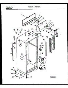 04 - Cabinet Parts parts for Frigidaire Refrigerator FPGC18TAL2 from AppliancePartsPros.com