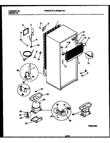 07 - System And Automatic Defrost Parts parts for Frigidaire Refrigerator FPGS21TIAL1 from AppliancePartsPros.com