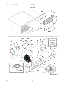 09 - System parts for Frigidaire Refrigerator FPHI2187KR0 from AppliancePartsPros.com