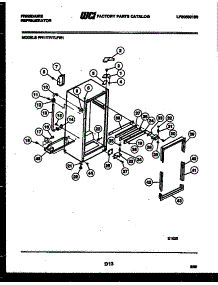 03 - Cabinet Parts parts for Frigidaire Refrigerator FPI11TLFW1 from AppliancePartsPros.com
