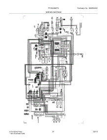 21 - Wiring Diagram parts for Frigidaire Refrigerator FPHS2399KF3 from AppliancePartsPros.com