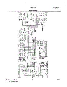 21 - Wiring Diagram parts for Frigidaire Refrigerator FRS26HF7BQ0 from AppliancePartsPros.com