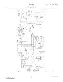 23 - Wiring Diagram parts for Frigidaire Refrigerator FRS26KF5DB7 from AppliancePartsPros.com