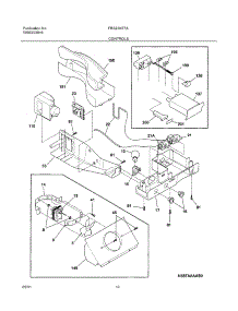 11 - Controls parts for Frigidaire Refrigerator FRS23KF7AQ1 from AppliancePartsPros.com