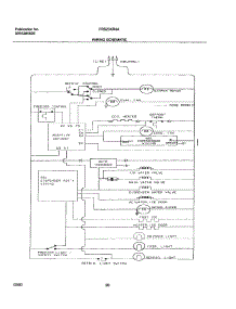 20 - Wiring Schematic parts for Frigidaire Refrigerator FRS23KR4AQ7 from AppliancePartsPros.com