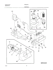11 - Controls parts for Frigidaire Refrigerator FRS23X3AQ0 from AppliancePartsPros.com