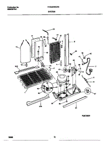 07 - System parts for Frigidaire Refrigerator FRS24WSCB3 from AppliancePartsPros.com