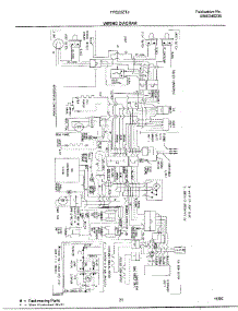 20 - Wiring Diagram parts for Frigidaire Refrigerator FRS23ZTJQ1 from AppliancePartsPros.com