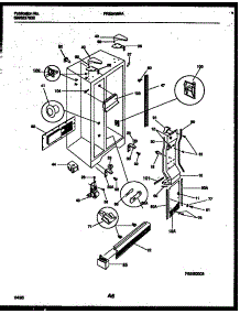 04 - Cabinet Parts parts for Frigidaire Refrigerator FRS24WRAW1 from AppliancePartsPros.com