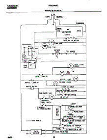 11 - Wiring Diagram parts for Frigidaire Refrigerator FRS24WSGD4 from AppliancePartsPros.com