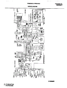 12 - Wiring Diagram parts for Frigidaire Refrigerator FRS24XGCW0 from AppliancePartsPros.com