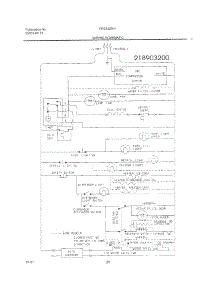 20 - Wiring Schematic parts for Frigidaire Refrigerator FRS24ZRHB5 from AppliancePartsPros.com