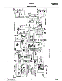 12 - Wiring Diagram parts for Frigidaire Refrigerator FRS24ZGHB3 from AppliancePartsPros.com