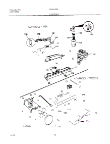 11 - Controls parts for Frigidaire Refrigerator FRS24ZRGW1 from AppliancePartsPros.com