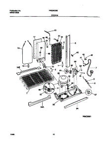 07 - System parts for Frigidaire Refrigerator FRS24ZGGD4 from AppliancePartsPros.com