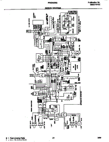 12 - Wiring Diagram parts for Frigidaire Refrigerator FRS24ZSGB0 from AppliancePartsPros.com