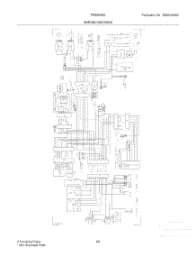 23 - Wiring Diagram parts for Frigidaire Refrigerator FRS26H5DSBN from AppliancePartsPros.com