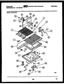 04 - Shelves And Supports parts for Frigidaire Refrigerator FPW18TPL0 from AppliancePartsPros.com
