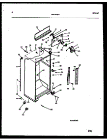 03 - Cabinet Parts parts for Frigidaire Refrigerator FPW21TIPL0 from AppliancePartsPros.com