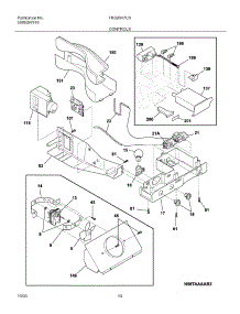 11 - Controls parts for Frigidaire Refrigerator FRS26H7CSB1 from AppliancePartsPros.com