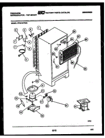 06 - System And Automatic Defrost Parts parts for Frigidaire Refrigerator FPW18TPL0 from AppliancePartsPros.com