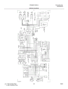 23 - Wiring Diagram parts for Frigidaire Refrigerator FRS26H7CSB1 from AppliancePartsPros.com
