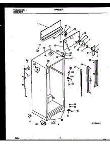 03 - Cabinet Parts parts for Frigidaire Refrigerator FPWE18TPL1 from AppliancePartsPros.com