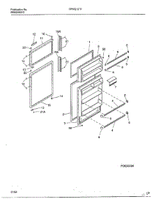 Refrigerator Page 2 parts for Frigidaire Refrigerator FPWE18TP from AppliancePartsPros.com