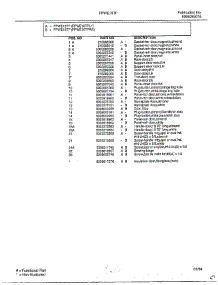 Refrigerator Page 3 parts for Frigidaire Refrigerator FPWE18TP from AppliancePartsPros.com
