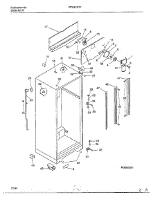 Refrigerator Page 4 parts for Frigidaire Refrigerator FPWE18TP from AppliancePartsPros.com