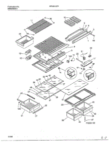 Refrigerator Page 6 parts for Frigidaire Refrigerator FPWE18TP from AppliancePartsPros.com