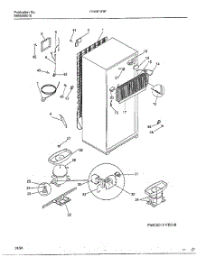 Refrigerator Page 8 parts for Frigidaire Refrigerator FPWE18TP from AppliancePartsPros.com