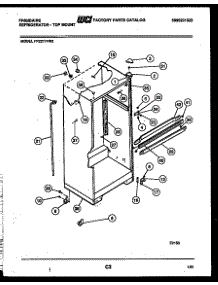 03 - Cabinet Parts parts for Frigidaire Refrigerator FPZ21TFA2 from AppliancePartsPros.com