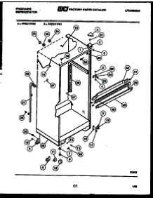 03 - Cabinet Parts parts for Frigidaire Refrigerator FPZ21TFL0 from AppliancePartsPros.com