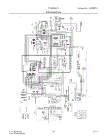 23 - Wiring Diagram parts for Frigidaire Refrigerator FPUS2686LF0 from AppliancePartsPros.com