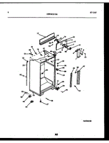 05 - Cabinet Parts parts for Frigidaire Refrigerator FPWW21TIRL0 from AppliancePartsPros.com