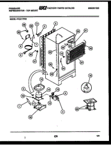 06 - System And Automatic Defrost Parts parts for Frigidaire Refrigerator FPZ21TFA2 from AppliancePartsPros.com